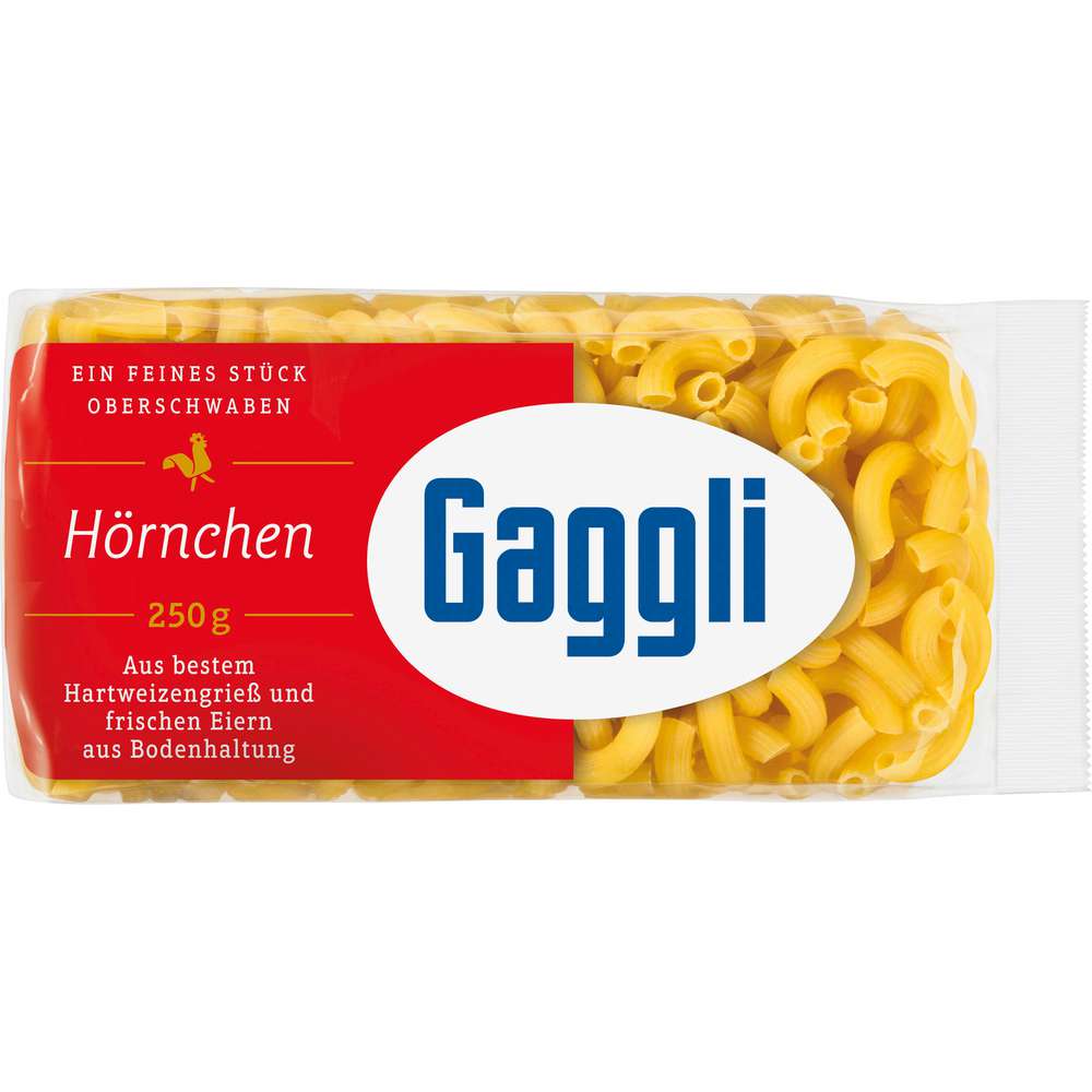Produktabbildung Gaggli Hörnchennudeln
