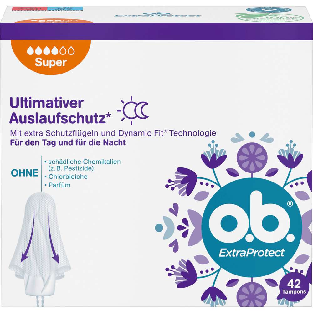 Produktabbildung o.b. Tampons, Super