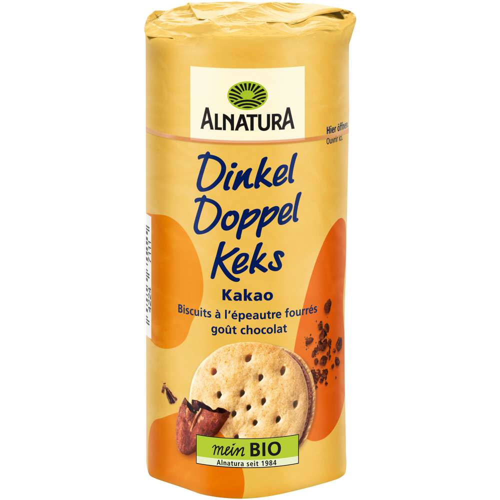 Produktabbildung Alnatura Bio Dinkel Doppelkekse