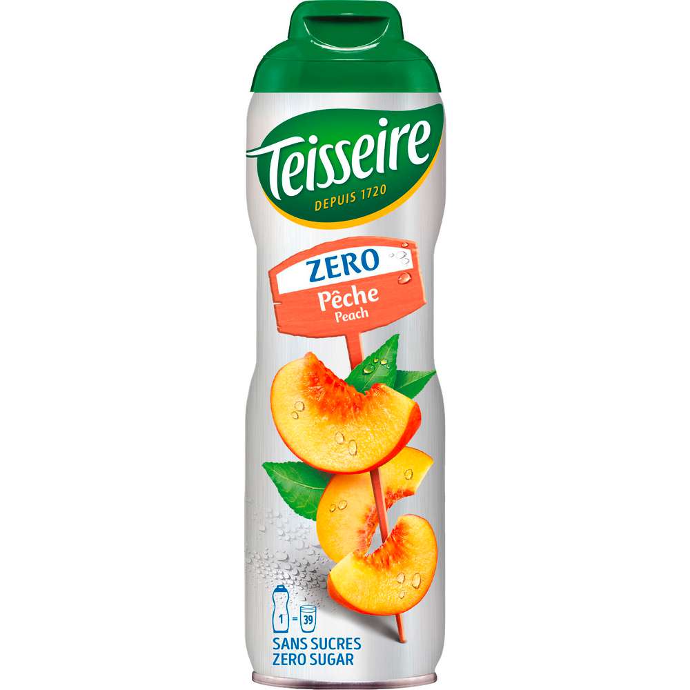 Produktabbildung Teissere Sirup, Peach Zero