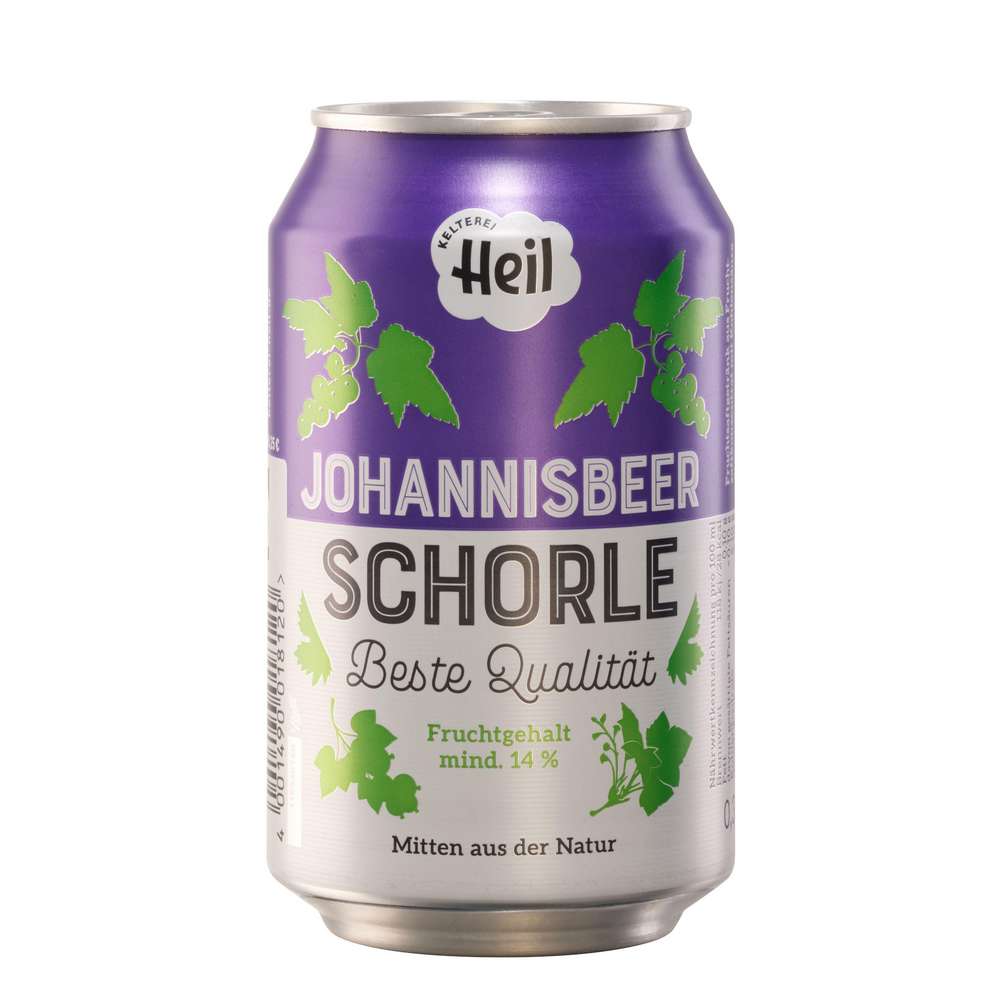 Produktabbildung Kelterei Heil Johannisbeer-Schorle