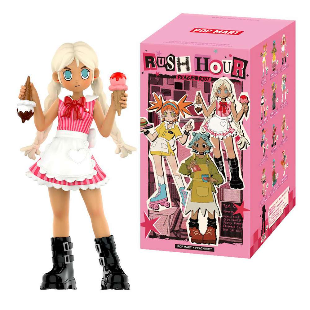 Produktabbildung PopMart Peach Riot Rush Hour Series Figur