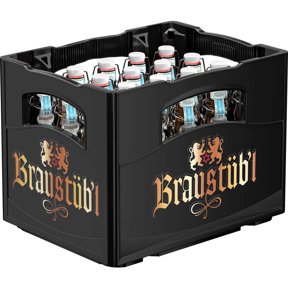 Produktabbildung Braustübl Helles Bier 5,2% (20x 0,500 Liter)