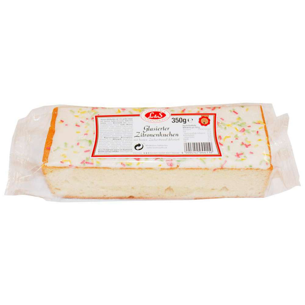 Produktabbildung L&S Glasierter Zitronenkuchen