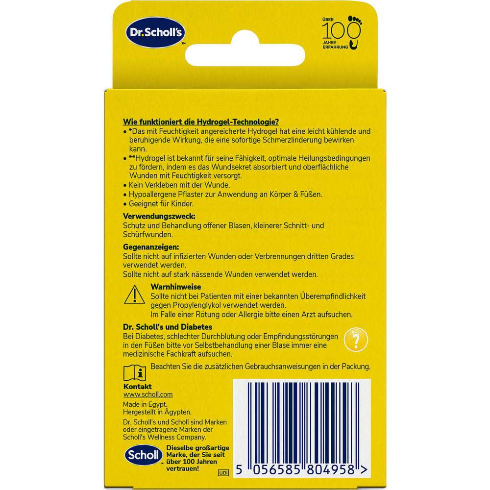 Produktabbildung Dr.Scholl's Schnitt & Schürfwunden Pflaster