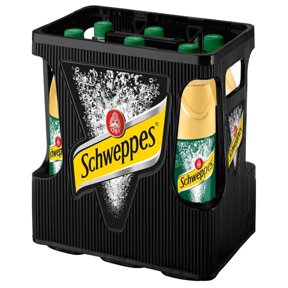 Produktabbildung Schweppes Bittergetränk, American Ginger Ale (6x 1,000 Liter)