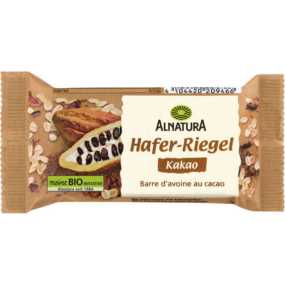 Produktabbildung Alnatura Hafer-Riegel, Kakao