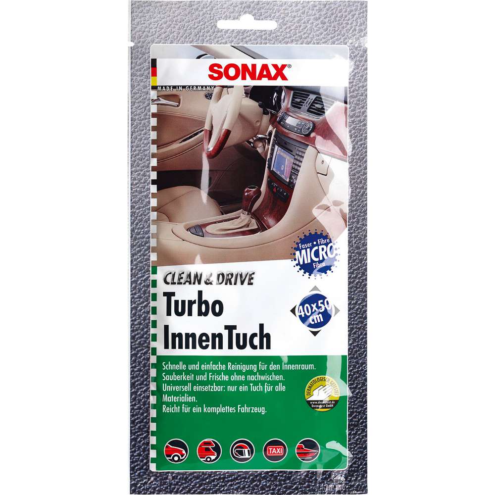 Produktabbildung Sonax Turbo InnenTuch Clean+Drive