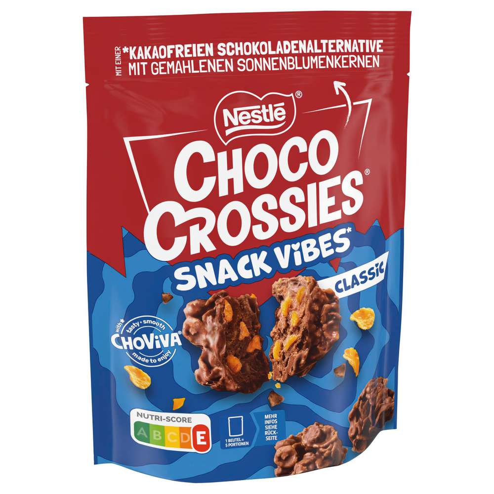 Produktabbildung Nestlé Choco Crossies Snack Vibes, Classic