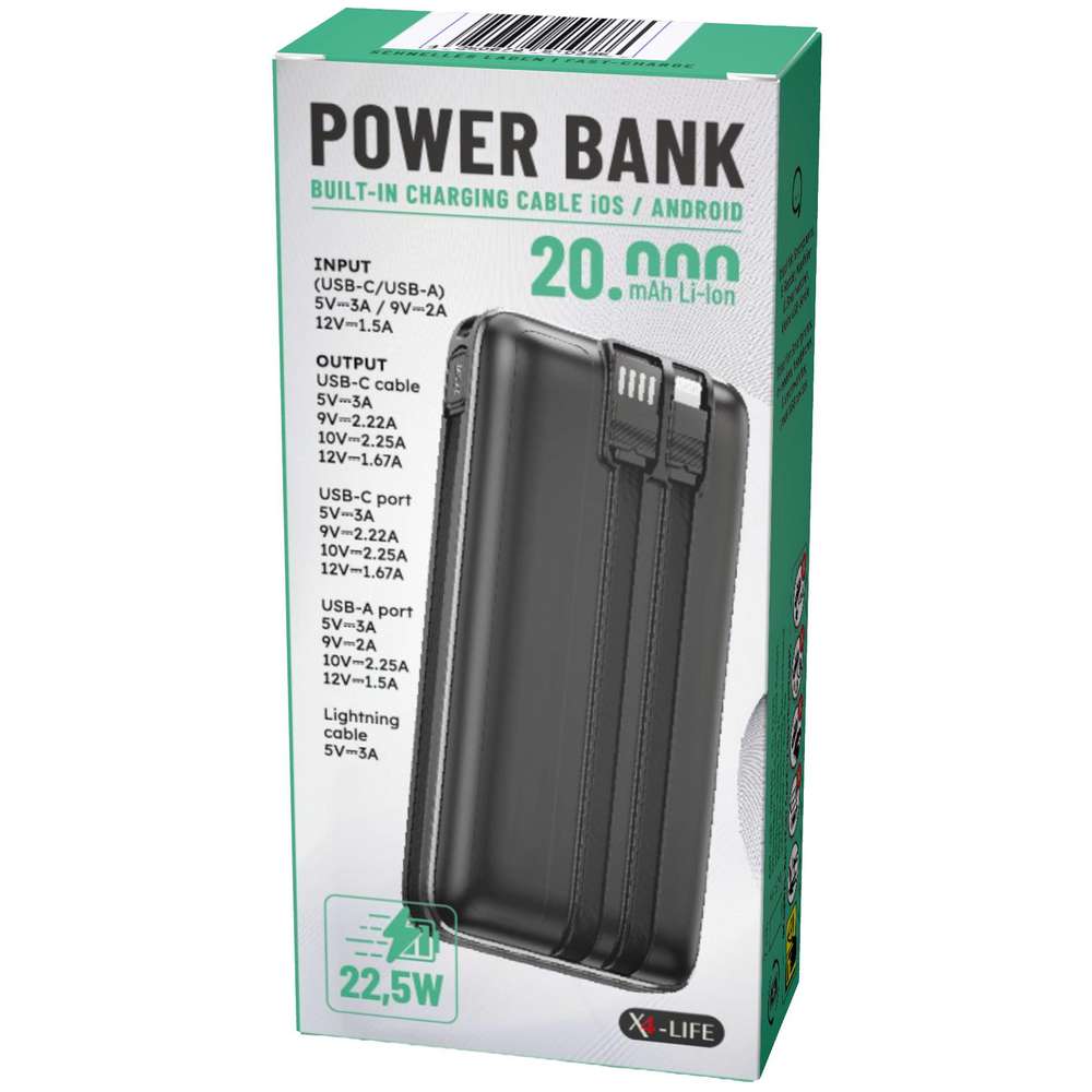 Produktabbildung keine Marke Powerbank 20.000 mAh