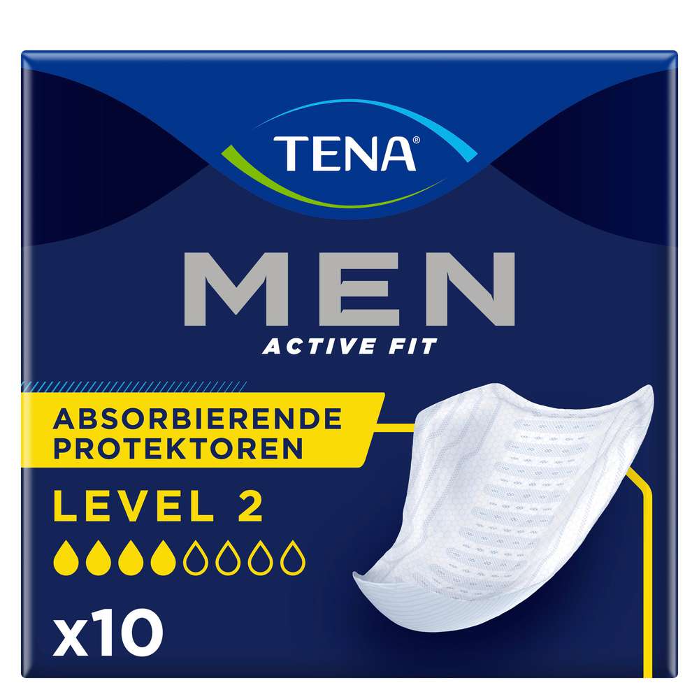 Produktabbildung Tena Men Active Fit, Absorbierende Protektoren