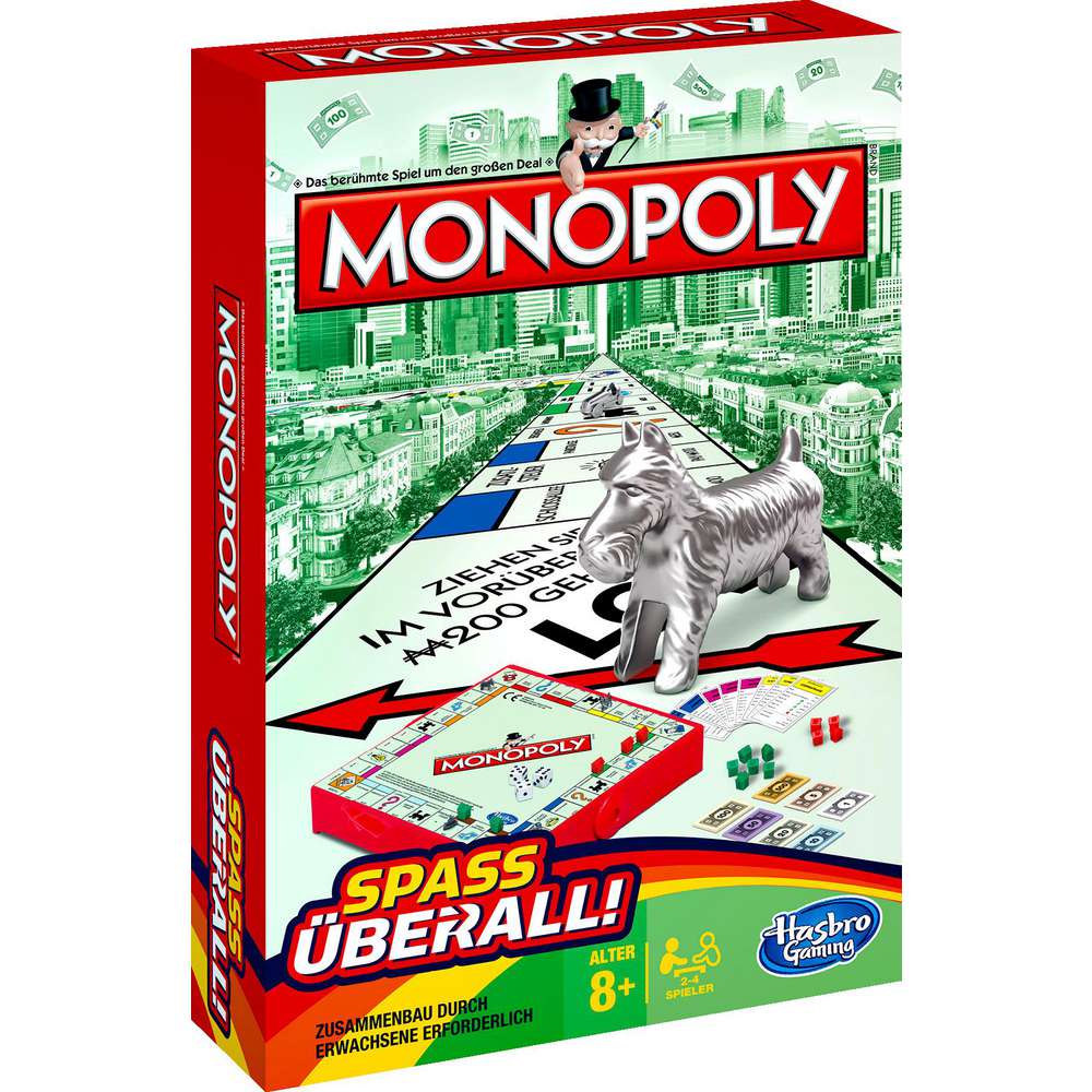 Produktabbildung Hasbro Monopoly Kompakt