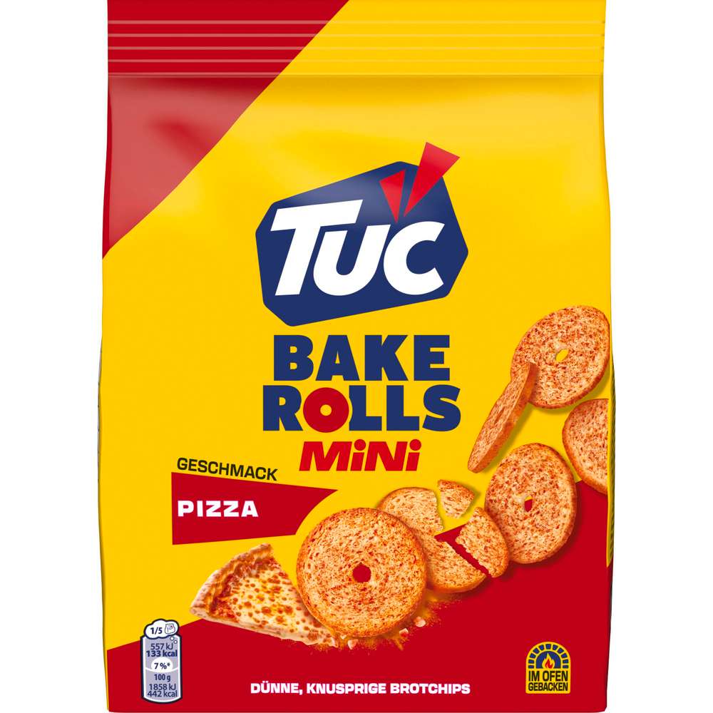 Produktabbildung TUC Mini Bake Rolls Pizza