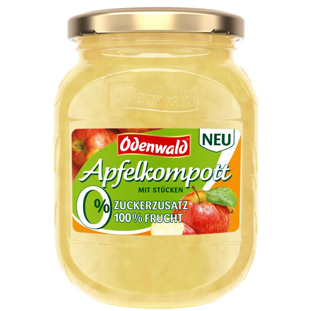 Produktabbildung Odenwald Apfelkompott ohne Zucker