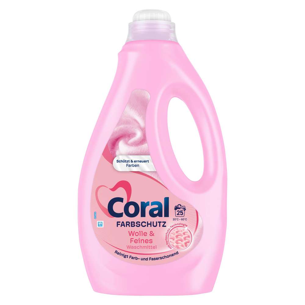 Produktabbildung Coral Fein-Waschmittel flüssig, Wolle & Feines