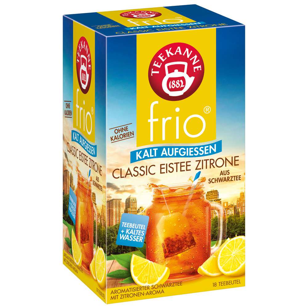 Produktabbildung Teekanne Instant Tee-Getränk frio, Classic Eistee Zitrone