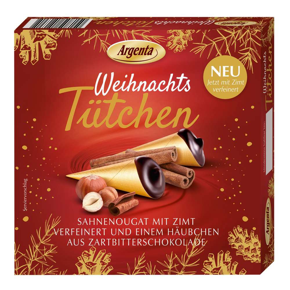 Produktabbildung Argenta Schoko-Pralinen Weihnachtstüten