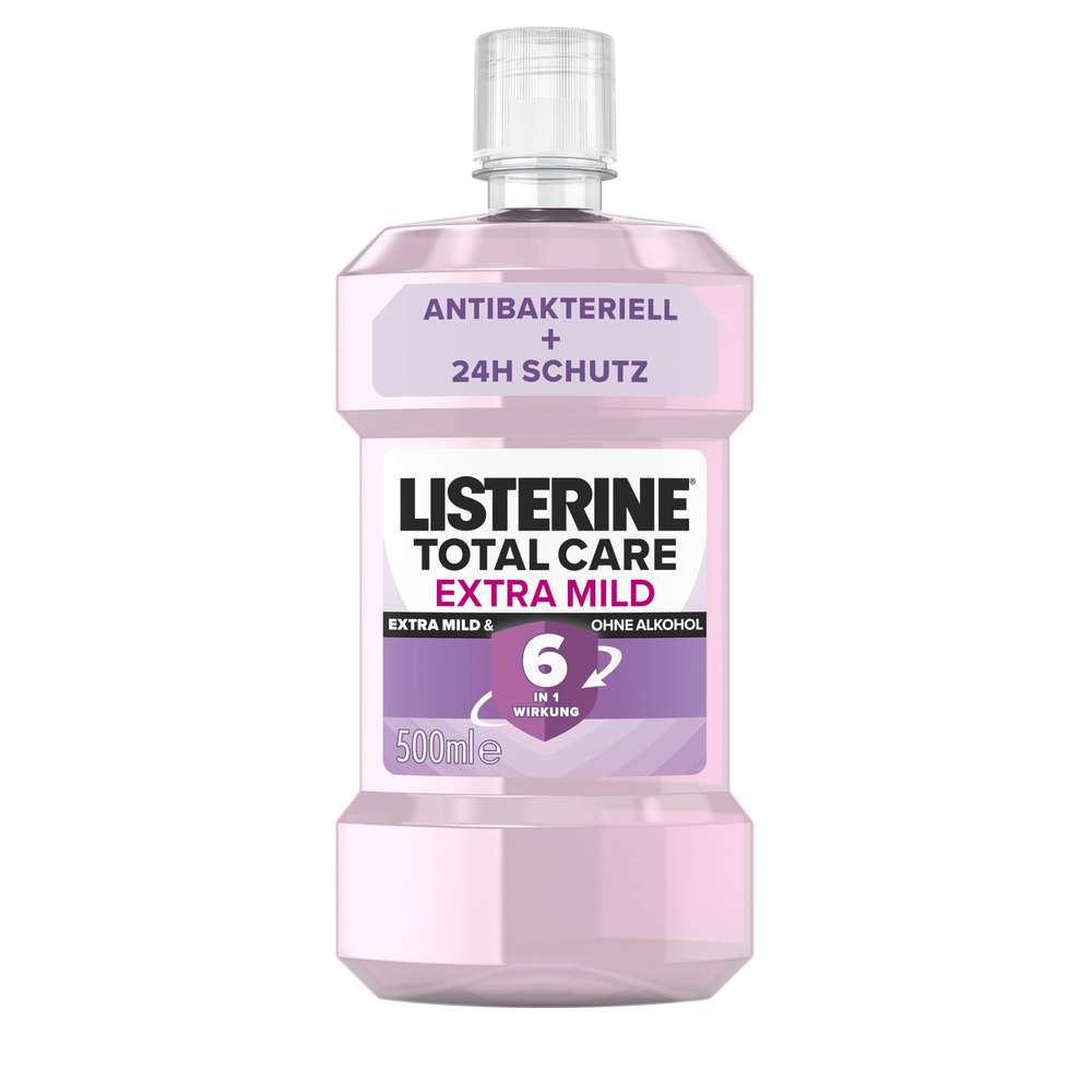 Produktabbildung Listerine Mundspülung Total Care, Extra mild