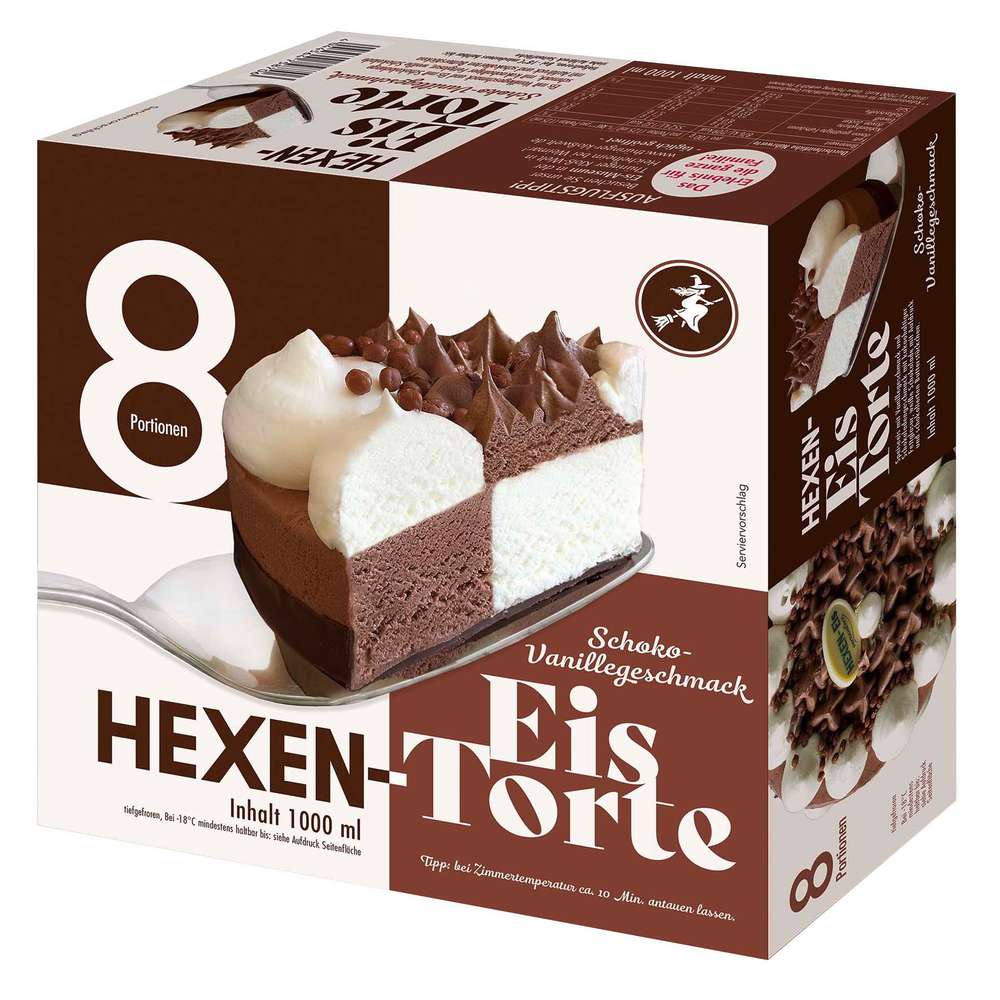 Produktabbildung Hexen-Eis Eistorte, Schoko-Vanille