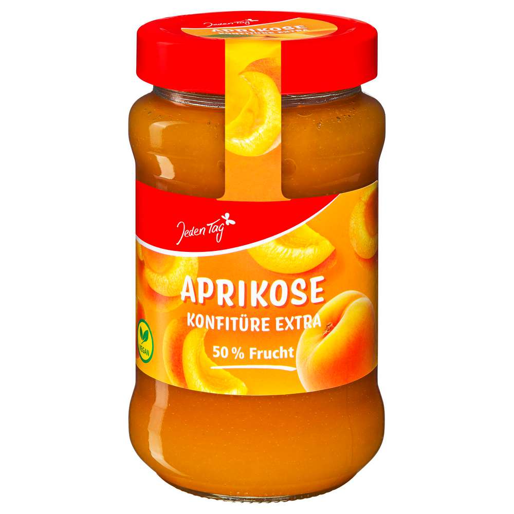 Produktabbildung Jeden Tag Konfitüre Extra Aprikose