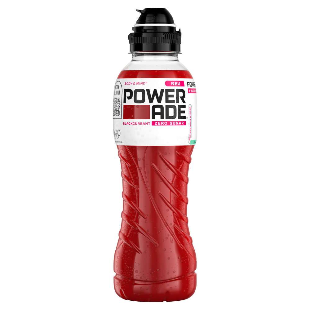Produktabbildung Powerade Sportgetränk, Blackcurrant Zero