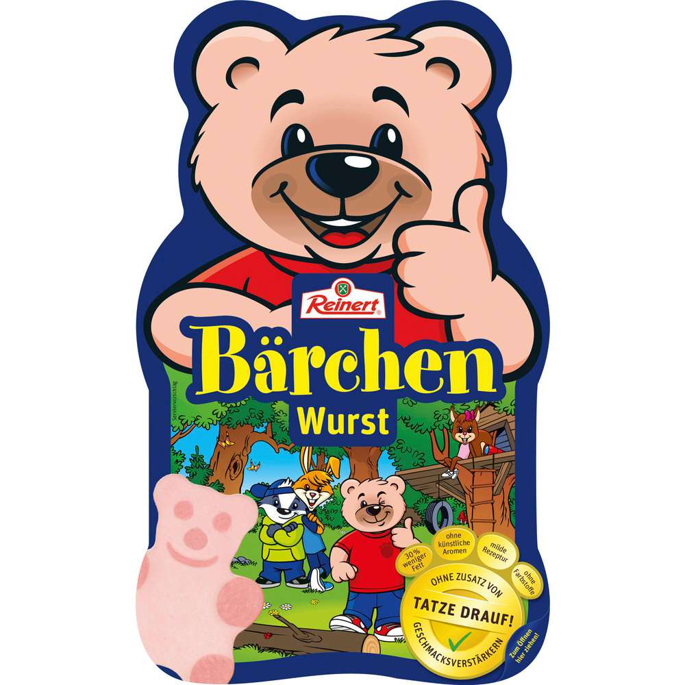 Produktabbildung Reinert Bärchen-Wurst, Mortadella