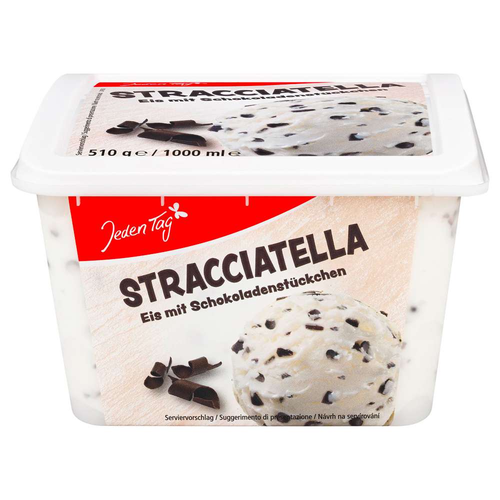Produktabbildung Jeden Tag Eis Stracciatella