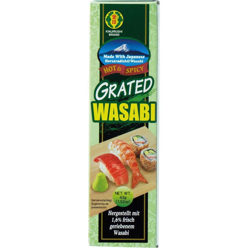 Produktabbildung KINJIRUSHI Wasabi in der Tube
