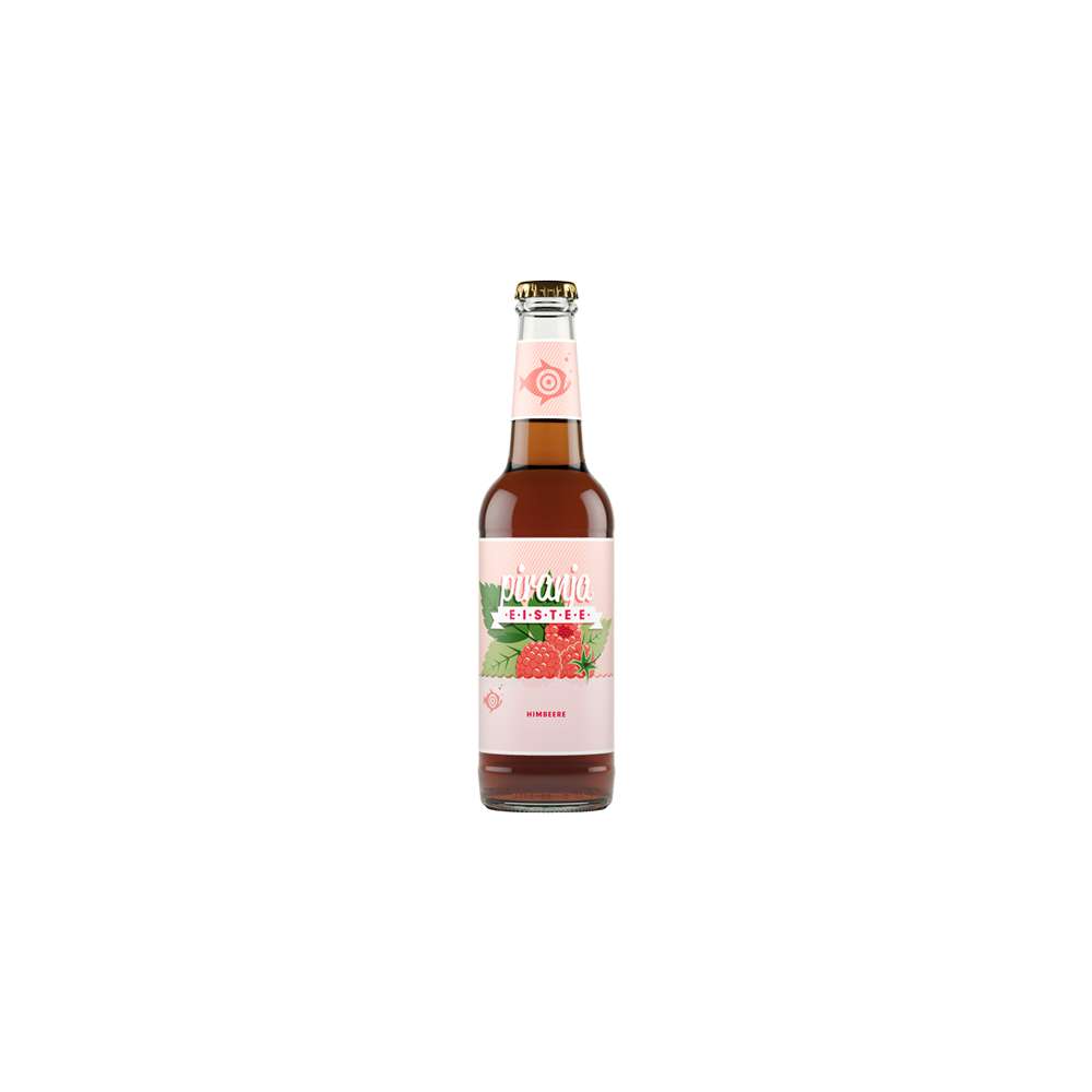 Produktabbildung Piranja Eistee, Himbeer