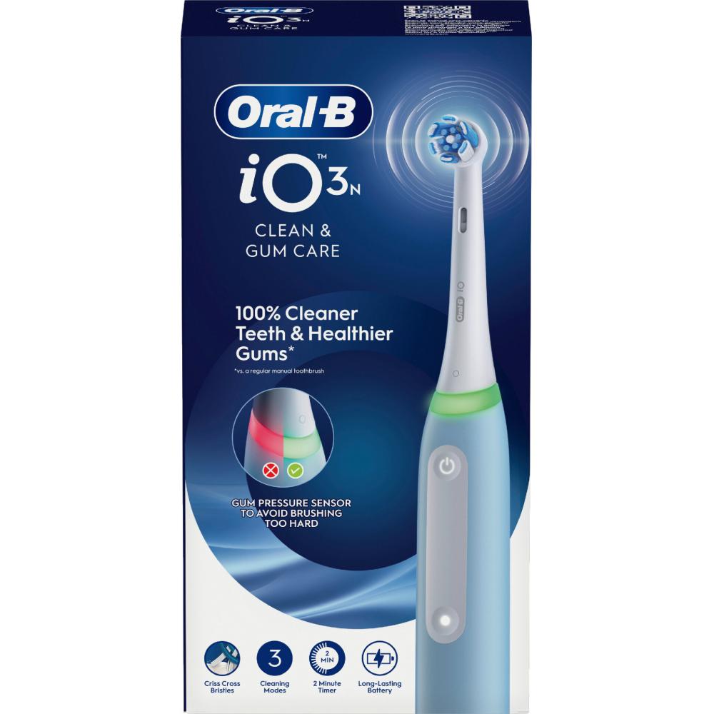 Produktabbildung keine Marke Oral-B Elektrische Zahnbürste iO3 Matt Black oder Ice Blue, je Artikel