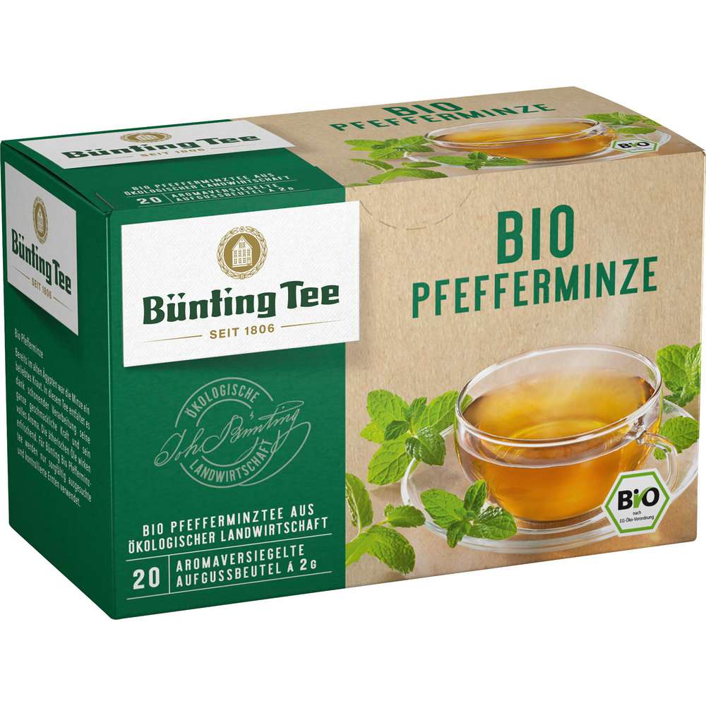 Produktabbildung Bünting Tee Pfefferminztee