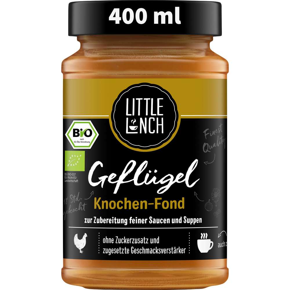 Produktabbildung Little Lunch Bio Geflügel Knochen-Fond