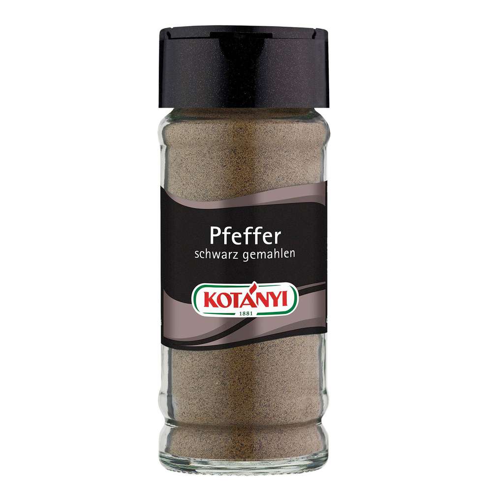 Produktabbildung Kotányi Pfeffer schwarz, gemahlen