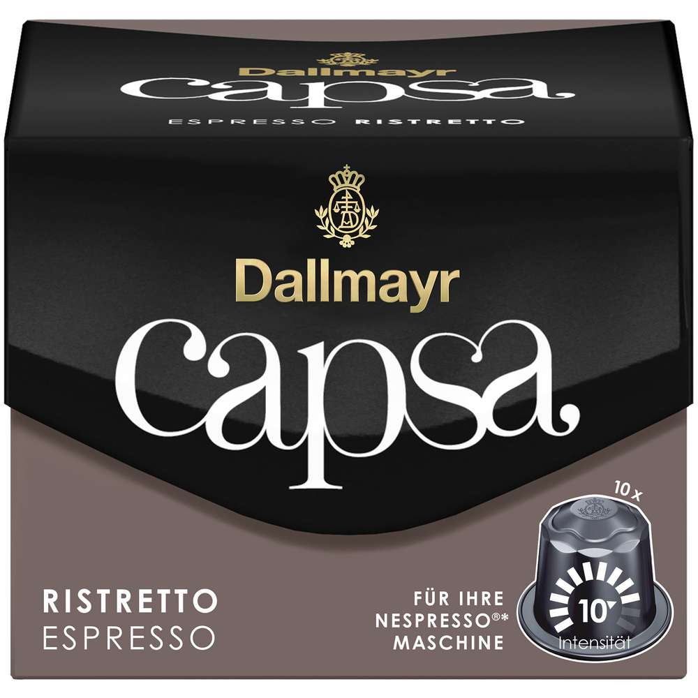Produktabbildung Dallmayr Kaffee Kapseln Capsa, Espresso Ristretto