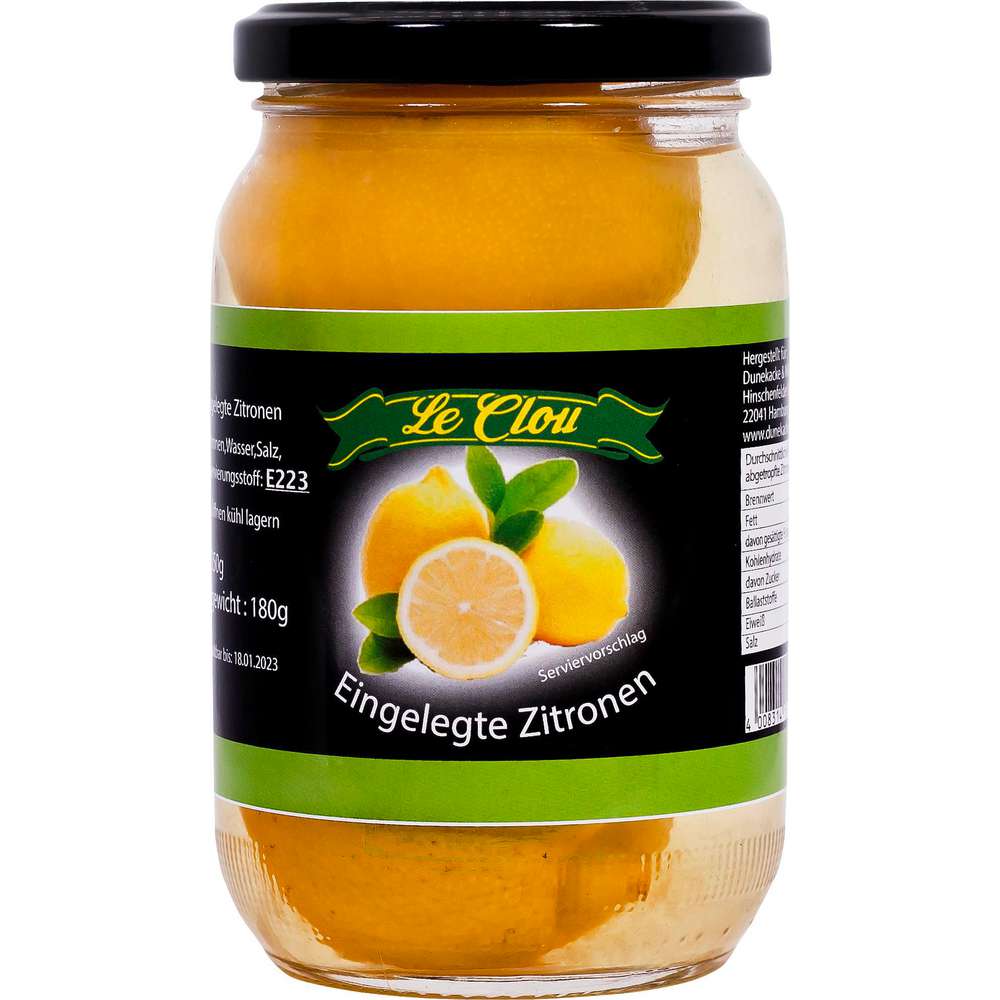 Produktabbildung Le Clou Eingelegte Zitronen