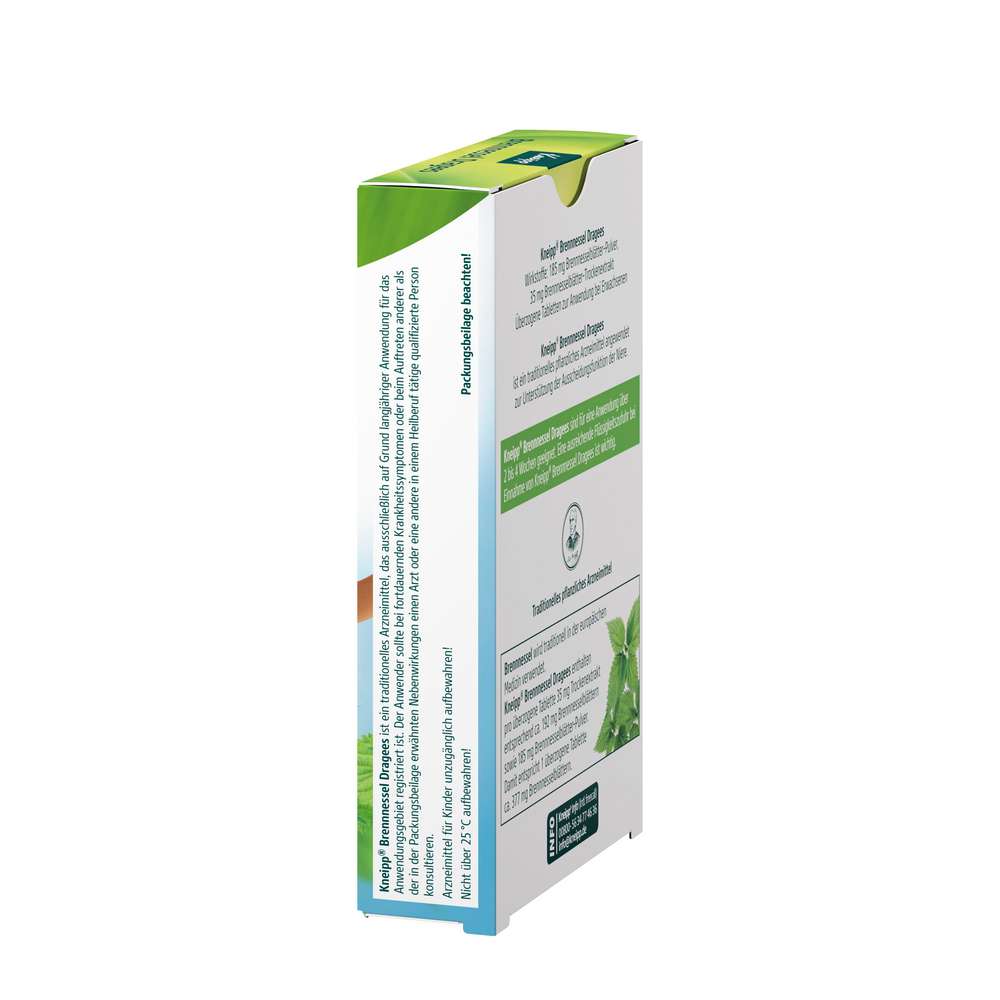 Produktabbildung Kneipp Entwässerung-Brennnessel Dragees