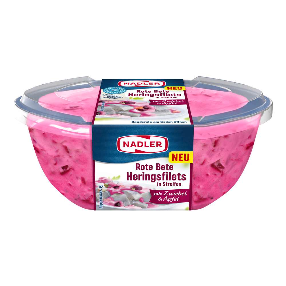 Produktabbildung Nadler Heringsfilet Rote Bete