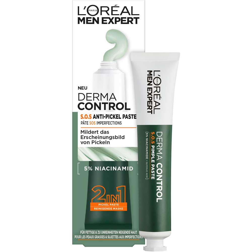 Produktabbildung L´Oreal Men Expert Derma Control Anti-Pickel Paste