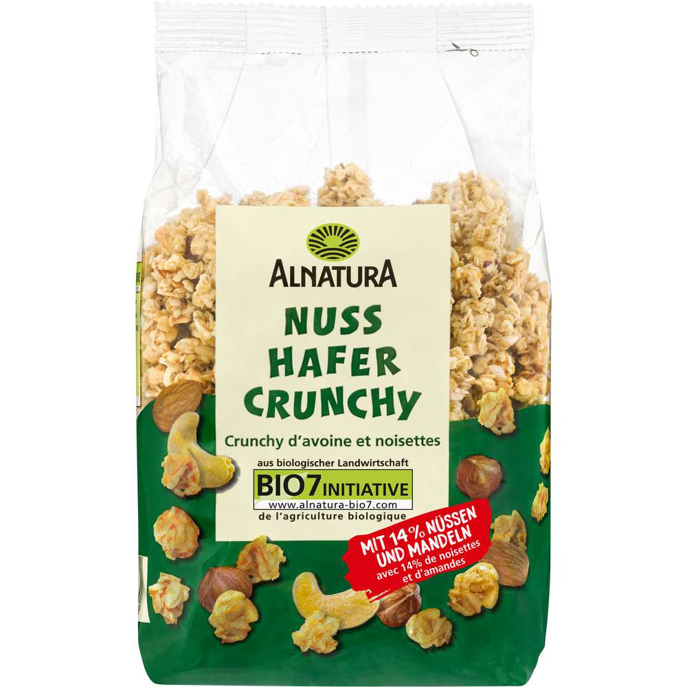 Produktabbildung Alnatura Bio Müsli, Nuss Crunchy