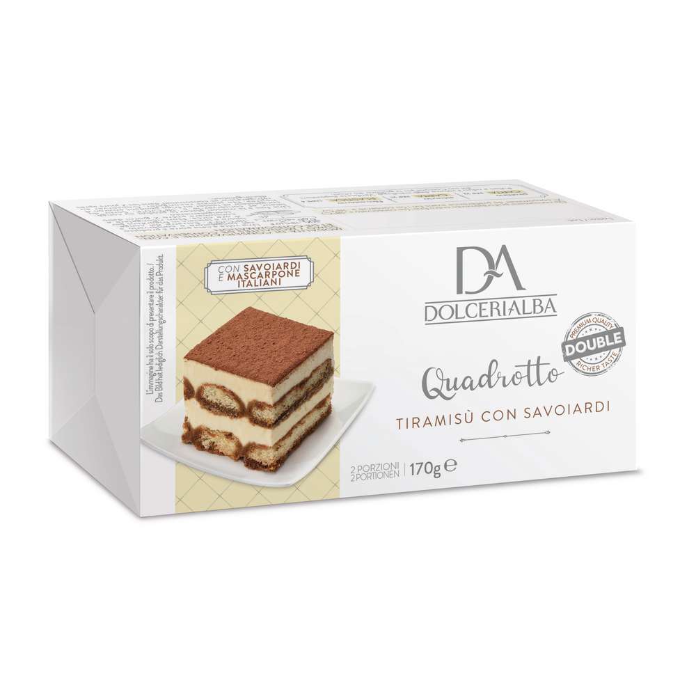 Produktabbildung Dolceria Mini Tiramisù double savoiardi, tiefgekühlt