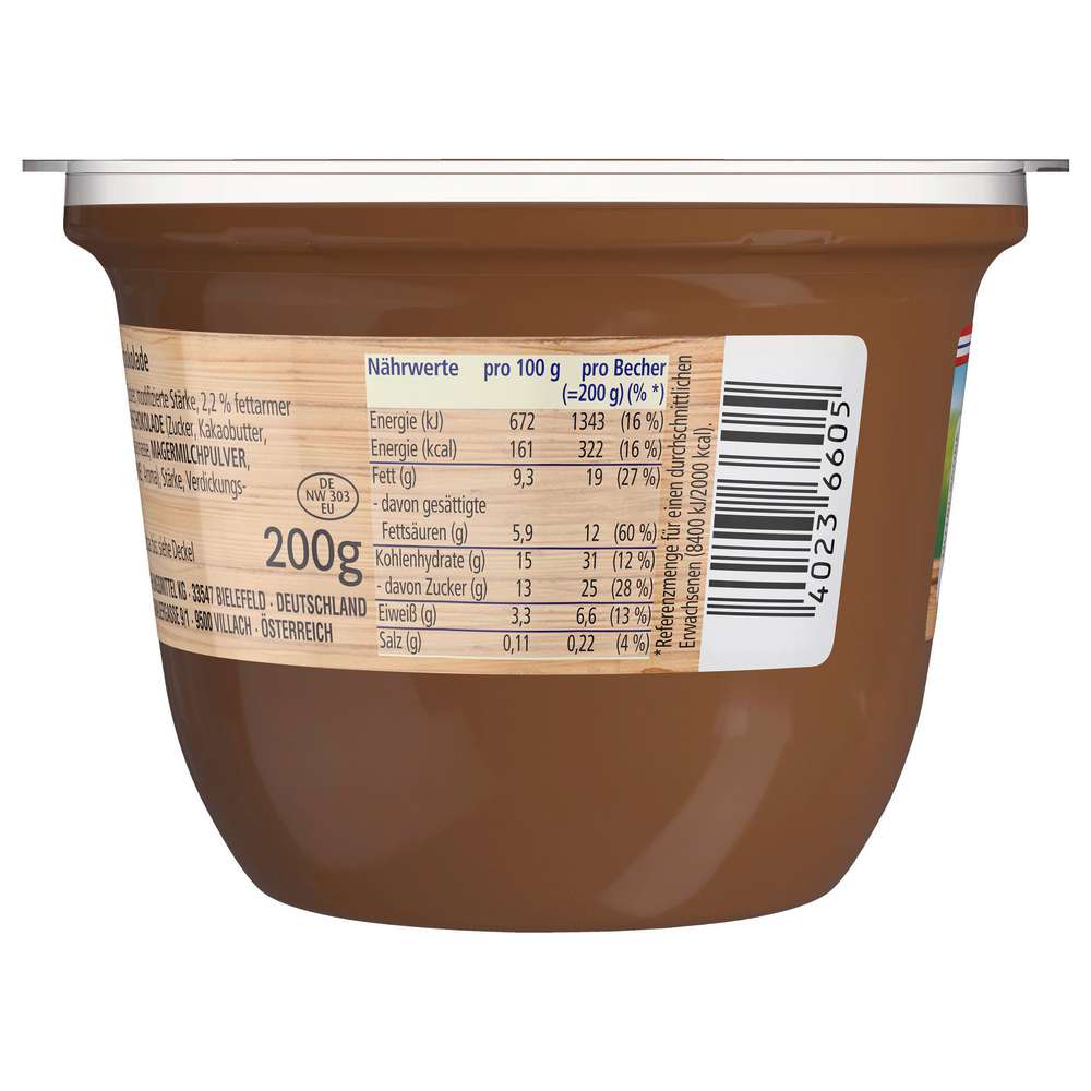 Produktabbildung Dr. Oetker Sahne Pudding, Vollmilch-Schokolade