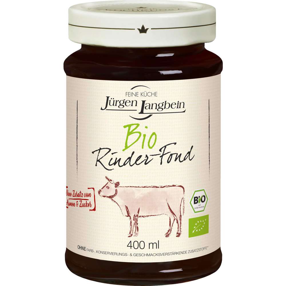 Produktabbildung Jürgen Langbein Bio Rinder-Fond