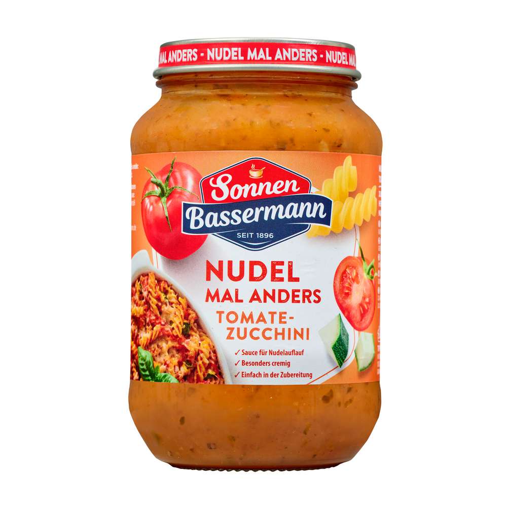Produktabbildung Sonnen Bassermann Nudel mal anders, Tomate-Zucchini