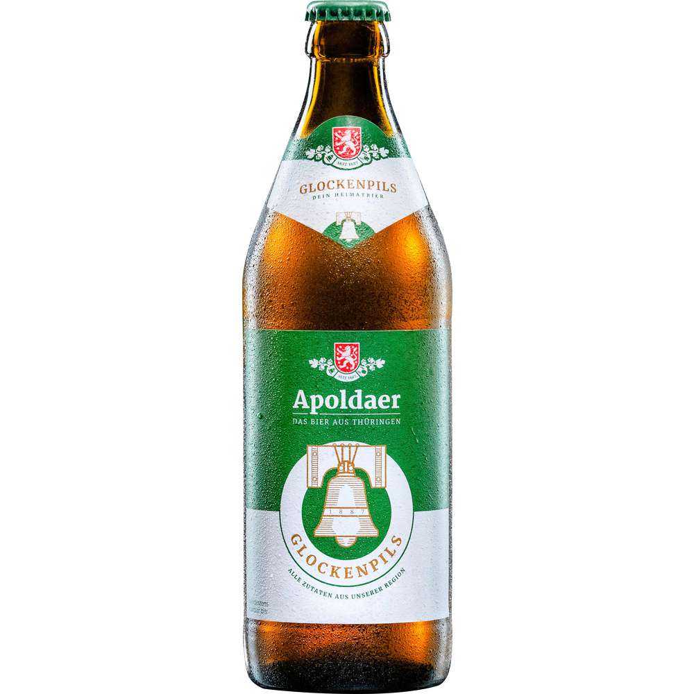 Produktabbildung Apoldaer Pilsener Bier Glocken Pils, 4,8 %