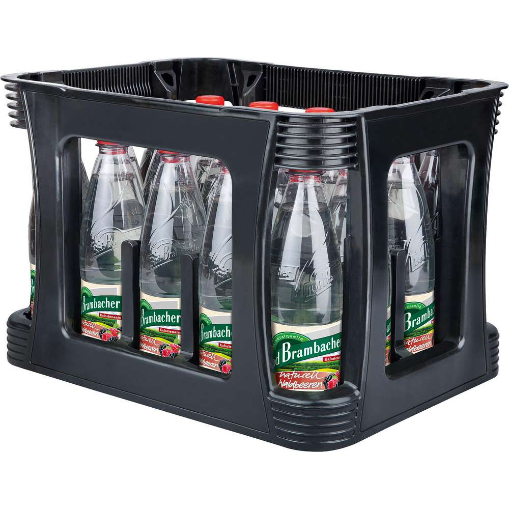 Produktabbildung Bad Brambacher Mineralwasser, Naturelle, Waldbeeren-Geschmack (20x 0,500 Liter)