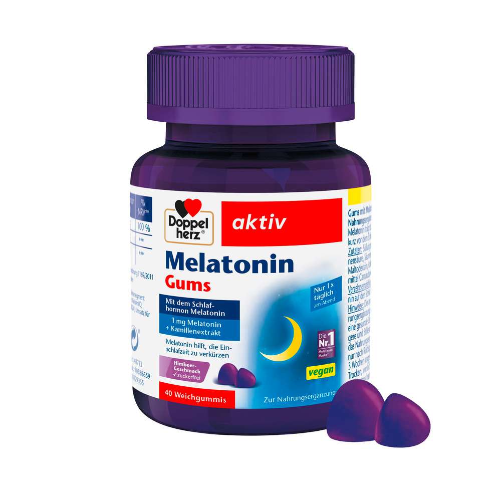 Produktabbildung Doppelherz Melatonin Gums aktiv