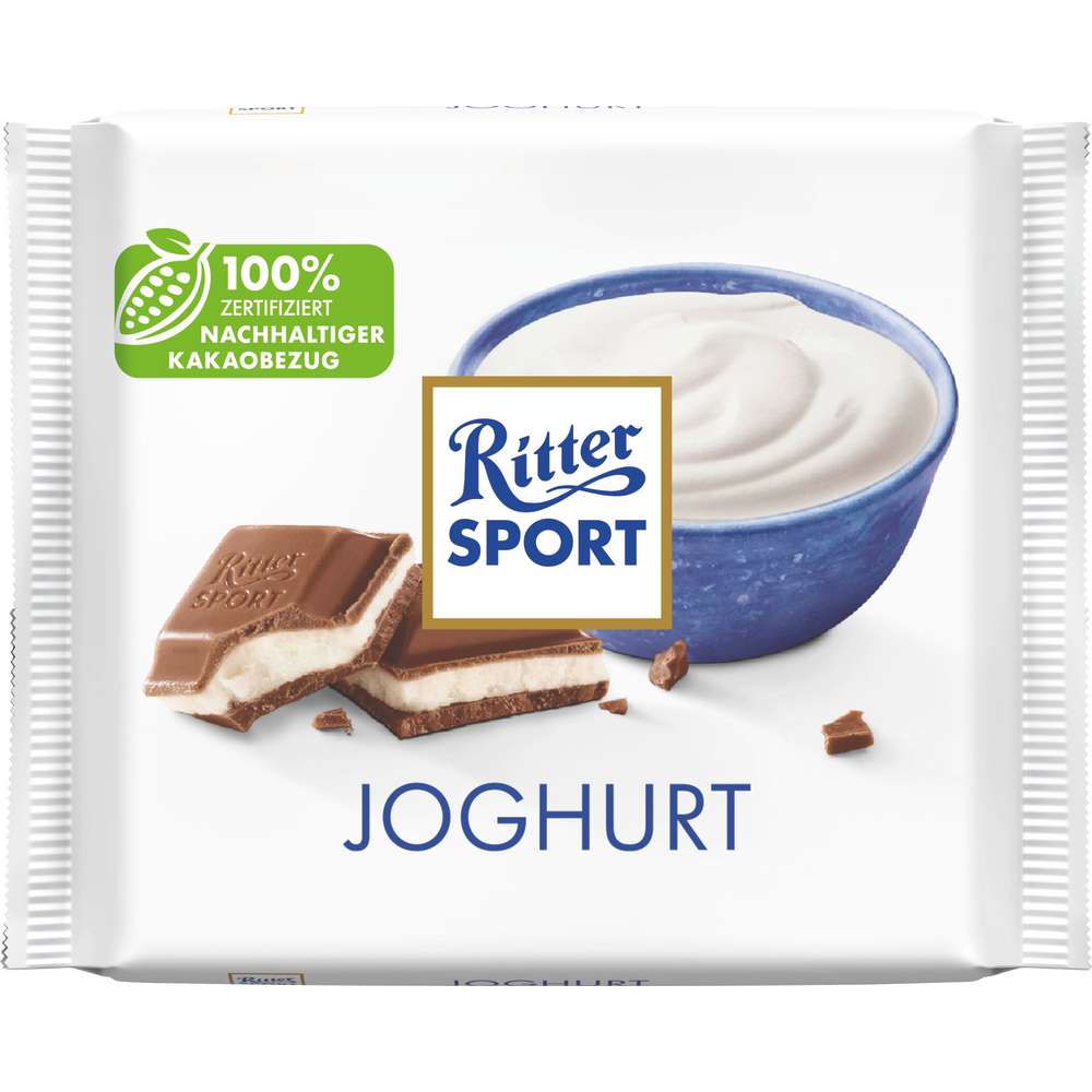 Produktabbildung Ritter Sport Tafelschokolade, Joghurt