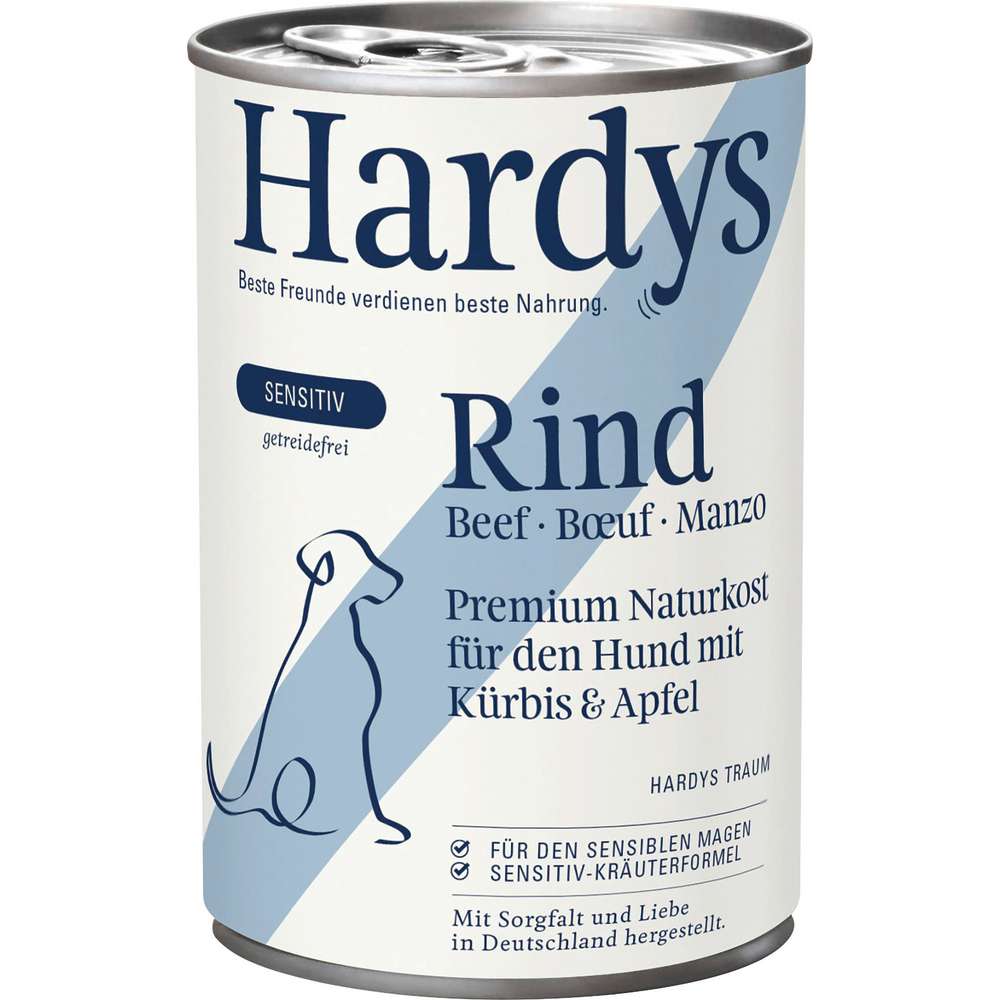 Produktabbildung Hardys Manufaktur Hunde-Nassfutter Hardys Traum, No. 1 Sensitive, Rind