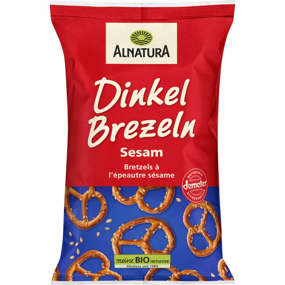Produktabbildung Alnatura Bio Dinkel Sesam-Brezeln