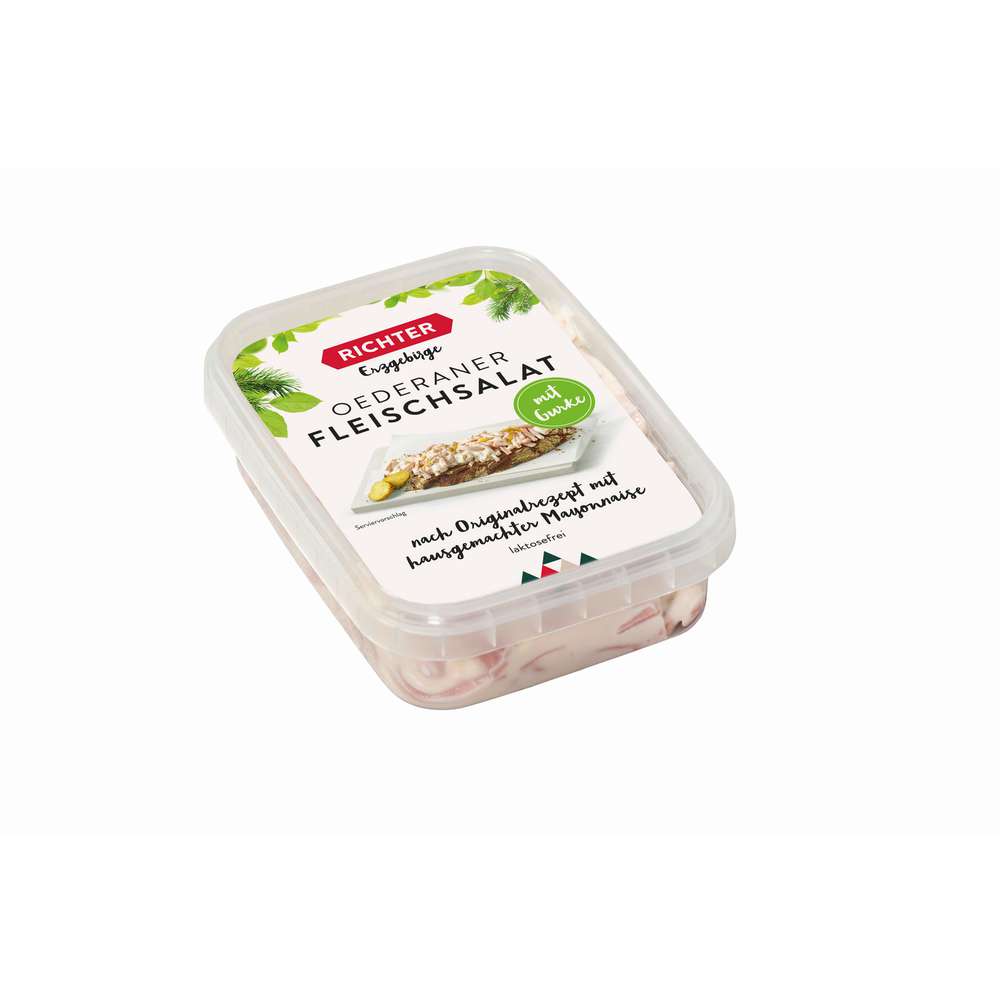 Produktabbildung Richter Fleischsalat mit Gurke